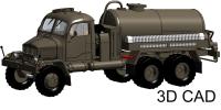 Igra Modell 66708105 - Spur TT Praga V3S FEK Militär
