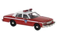 Brekina 19718 Spur HO Chevrolet Caprice 1987 FDNY