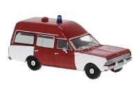 Brekina 20675 - Spur HO Opel Rekord C KTW der Feuerwehr