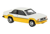Brekina 20773 Spur HO Opel Ascona B i400 weiss/gelb 1980