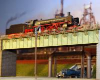 Joswood 19102 - Stahlträgerbrücke 330mm