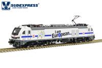 Sudexpress S0060078 - Spur HO Stadler E-Lok Euro 6000, 6007-5, DB-Cargo, Ep.VI 'I am European', AC-Sound