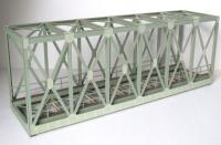 Laffont E101 - Spur I Fachwerk-Kastenbrücke 1-gleisig resedagrün