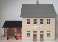 Laffont E1311 - Spur I  Bahnhof Rauenberg mit angebautem Güterschuppen