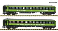 Fleischmann 6260085 - Spur N 2-tlg. Set 1: Reisezugwagen, FlixTrain