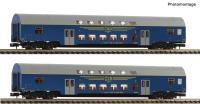 Fleischmann 6260092 - Spur N  2-tlg. Set: Doppelstockwagen, CSD