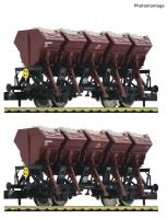 Roco 6660060 - 2-tlg. Set: Muldenkippwagen, DB