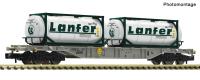 Fleischmann 6660088 - Spur N Containertragwagen