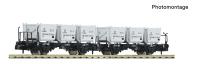 Fleischmann 6660106 - Spur N Behältertragwagen-Doppeleinheit, DB