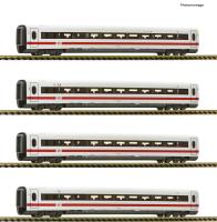 Fleischmann 7760004 - Spur N 4-tlg. Set: Ergänzungswagen zum ICE 2 (BR 402), DB AG