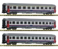 Fleischmann 814508 - 3-tlg. Set: Eurofima-Wagen, SNCB