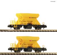 Fleischmann 822920 - 2-tlg. Set: Schotterwagen, SBB