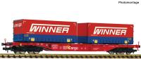 Fleischmann 825037 - Containertragwagen, ERR