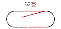 Fleischmann 919010 - Gleisset B1
