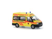 Reitze 52526 Spur HO Ford Transit 06 Ambulanz Heidelberg
