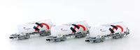 Hobbytrain H23488 - 3er Set Silowagen Uacs SBB / Holcim, Ep.VI