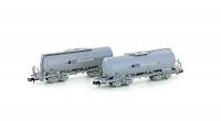 Hobbytrain H23489 2er Set Silowagen Uacs BLS, Ep.IV