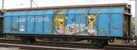 Hobbytrain H24666 - Schiebewandwagen Hbbillns SBB, Ep.VI, Graffiti-Serie (4)