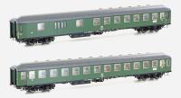 Hobbytrain H43039 - Spur HO 2er Set Personenwagen DB, Ep.IVa, D1213, AC
