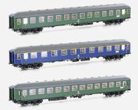 Hobbytrain H43041 - Spur H0 3ER SET PERSONENWAGEN DB, EP.IVA, D1213, AC