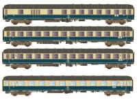 Hobbytrain H43050 - 4ER SET PERSONENWAGEN, DB, EP.IVA, D 351, SET A, DC