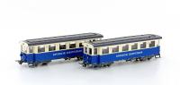 Hobbytrain H43107 Zugspitzbahn 2er Set Personenwagen, Ep.V