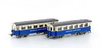 Hobbytrain H43108 - Zugspitzbahn Ergänzung 2er Set Personenwagen, Ep.V