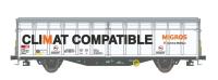 Hobbytrain H45102 - Spur N Schiebewandwagen Hbbillns SBB/Migros, Ep.VI