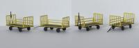 Laffont H5501 - Spur HO Set mit 4 Paketkarren