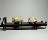 Alpin Line 00005 - Spur Om  RhB 8004 Flachwagen Ladegut Stein