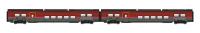 Jägerndorfer 72220 - Spur HO 2ER SET RAILJET WAGEN DANI ÖBB, EP.VI, AC