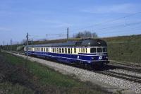 Jägerndorfer 25302 Spur H0 3-teiliger Diesel-Triebwagen 5045.010 Blauer Blitz, Digital mit Sound, High-End-Edition DC - mit Innenbeleuchtung