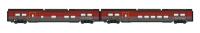 Jägerndorfer 12200 - Spur HO 2ER SET RAILJET WAGEN DANI ÖBB, EP.VI, AC