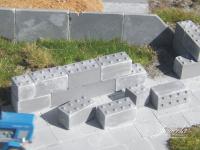 Juweela 21324 - Spur TT Betonblöcke Noppen