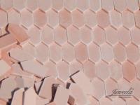 Juweela 23464 - Spur 1:35 Biberschwanz Spitzschnitt altrot, 1500 Stück