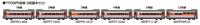 Kato/Lemke K10-2088 - Spur N 6er Set Personenwagen, TR, Ep.VI, Set B