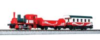 Kato/Lemke K10-503-3 Spur N Weihnachtlicher Dampflokzug mit Dampflok und zwei Personenwagen