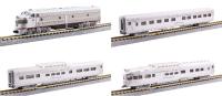 Kato/Lemke K106-058 Spur N 4-tlg. Personenzug mit E8A + Personenwagen der CB&Q, Ep.III