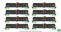 Kato/Lemke K106-4801 - Spur N 8er Set Kesselwagen, GBRX, Ep.V-VI, Set A