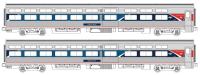 Kato/Lemke K106-6296 - Spur N 2er Set Schlafwagen Viewliner Amtrak, Ep.VI, Ph.VII