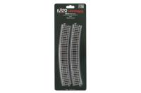 Kato/Lemke K2-230 - Spur HO Gleis gebogen R670mm 22,5°
