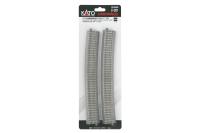 Kato/Lemke K2-321 - Spur N Gleis gebogen R1546mm 11,25° mit Betonschwellen