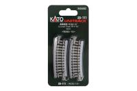 Kato/Lemke K20-111 - Spur N Gleis gebogen R282mm 15° 4 St.