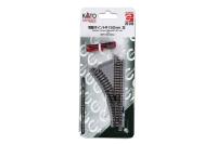 Kato/Lemke K20-240 - Spur N Unitrack Compact Elektrische Weiche links R150mm 45°