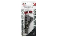 Kato/Lemke K20-241 - Unitrack Compact Elektrische Weiche rechts R150mm 45°