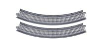 Kato/Lemke K20-511 Spur N Viaduktgleis, R282mm, gebogen, 2 Stk.