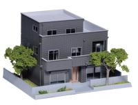 Kato/Lemke K23-405D - Spur N Wohnhaus 804 W Hartwig, dunkelgrau