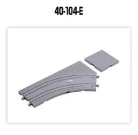 Kato/Lemke K40-104-E - Spur N UNITRAM Gebogenes Gleis R180-45, rechts, unbedruckt