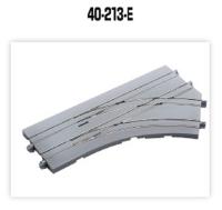 Kato/Lemke K40-213-E - Spur N UNITRAM Weiche Rechts R180, unbedruckt