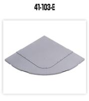 Kato/Lemke K41-103-E - Spur N UNITRAM Straßenplatte Straßenecke, halbrund